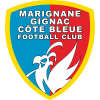 Logo Marignane Gignac Côte Bleue FC   2022